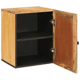 Bathroom Hanging Cabinet Brown 38 x 33 x 48 cm Solid Mango Wood 4018064