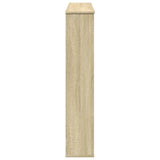 Fireplace Surround Sonoma Oak 100x20x100 cm Engineered Wood 854573