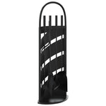 5 Piece Fireplace Tool Set 23x15x66 cm Steel 156378