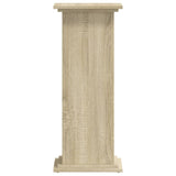 ZNTS Plant Stand Sonoma Oak 33x33x80 cm Engineered Wood 852971