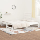 Pull-out Day Bed without Mattress White 2x cm 3108303