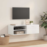 Wooden Cabinet Concrete Grey 100.5 x 39 x 30 cm Engineered Wood 880244