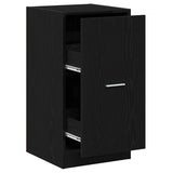 Apothecary Cabinet Black oak 40 x 41 x 77.5 cm Engineered wood 869022