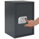 Digital Safe with Lock Dark grey 35 x 31 x 50 cm Steel 42011312