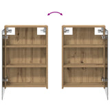 Bathroom Mirror Cabinet Artisian Oak 43 x 16 x 62.5 cm 889142