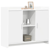 Sideboard White 98.5 x 33 x 80 cm Engineered Wood 8011131
