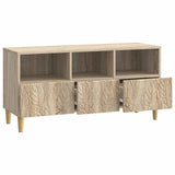 TV Cabinet 102 x 34.5 x 50 cm Sonoma Oak Engineered Wood 895137