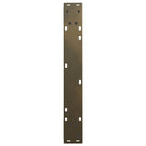 Dining Table Legs V-Shape 2 pcs Natural Steel 70x cm Steel 4012647