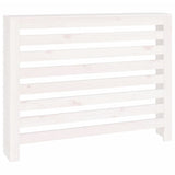 Radiator Cover White 108.5x19x84 cm Solid Wood Pine 822597