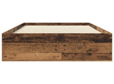 Bed Frame with Storage Old Wood 80 x 200 cm Engineered Wood 3429528