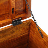 Storage Box Multicolour 50 x 30 x 40 cm Solid acacia wood 4016524