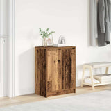 Shoe Cabinet Old Wood 57x34x76 cm Engineered Wood 861875