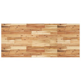 Basin Shelf Wall Mounted Steel and Solid Wood Acacia 3302935