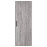 Highboard Grey Sonoma 34,5x34x180 cm Engineered Wood 3199063