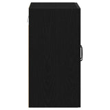 Wall Cabinet Black Oak 60x31x60 cm Engineered Wood 862113