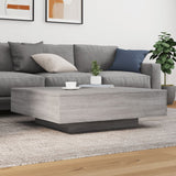 Coffee Table Grey Sonoma 100x100x31 cm Engineered Wood 836600