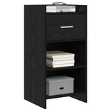Sideboard Black Oak 40 x 36 x 80 cm Engineered Wood 8011076
