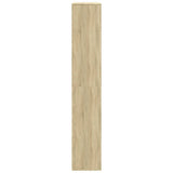 Room Divider Sonoma Oak 100x33x187.5 cm Engineered Wood 3309539