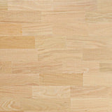Desk Top Untreated 100x80x2.5 cm Solid Wood Oak Rectangular 4009016