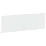 Wall-Mounted Headboard ARNHEM High Gloss White Engineered Wood 896729