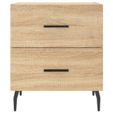 Bedside Cabinet Sonoma Oak 40x35x47.5 cm Engineered Wood 827346