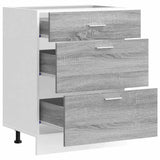 Kitchen Base Cabinet Lyon Grey Sonoma Engineered Wood 854255
