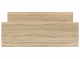 Bed Frame with Headboard Sonoma Oak 80 x 200 cm Engineered Wood 8009028