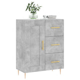 Sideboard Concrete Grey 69.5x34x90 cm Engineered Wood 830248