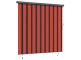 Roller Blind Orange and Brown 200 x 250 cm Fabric and Aluminum 362092