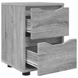 Bedside Tables with Drawer 2 pcs Grey Sonoma 30.5 x 30 x 43 cm 888810