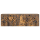 Wall-Mounted TV Cabinet Wall-mounted Smoked Oak 98 x 31 x 30 cm 898220
