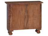 Shelving with Shelf Brown 47 x 16 x 55 cm Solid Mahogany Wood 42012403