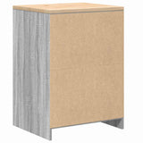 Garage Storage Cabinet Grey Sonoma 60x51x85 cm Solid Wood Pine 860576