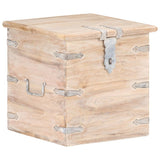 Chest 40x40x40 cm Solid Acacia Wood 289646