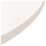 Table Top Round White 70x3 cm Solid Wood Pine 833668