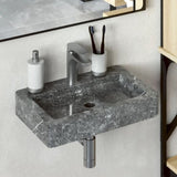 ZNTS Sink Grey 38x24x6.5 cm Marble 149188