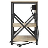 Bedside Cabinet Sonoma Oak 41 x 31 x 51 cm Engineered Wood 859517