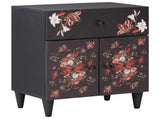 Bedside Table Multicolour 50 x 33 x 60 cm Solid Mango Wood 4018711