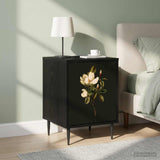 Bedside Cabinet BREMEN 2 pcs Black Oak 36 x 33 x 51 cm 8007266