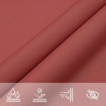 Sunshade Sail Oxford Fabric Square 6x6 m Terracotta 135362