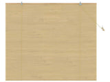 Roller Blind Natural 130 x 160 cm Bamboo 42040568