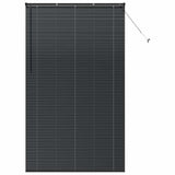 Venetian Blinds Height Adjustable Black 220 x 130 cm Aluminium 42006178