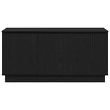TV Cabinet Black Oak 100 x 38 x 49 cm Engineered Wood 869667