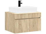 Bathroom Furniture Set Sonoma Oak Engineered Wood 3404292