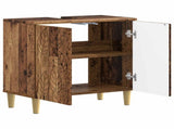 Bathroom Sink Cabinet DELFT Old Wood 59.5 x 31.5x 59 cm 897013