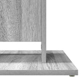 Bistro Table Grey Sonoma 60x60x75 cm Engineered Wood 815103