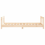 Kids Bed Frame 80x160 cm Solid Wood Pine 834429