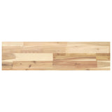 Floating Shelves 4 pcs 100x20x4 cm Untreated Solid Wood Acacia 3279430