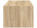 TV Wall Cabinet Sonoma 78.5 x 31 x 29.5 cm Engineered Wood 892213