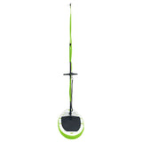 Inflatable Stand Up Paddleboard with Sail Set Green and White 92735